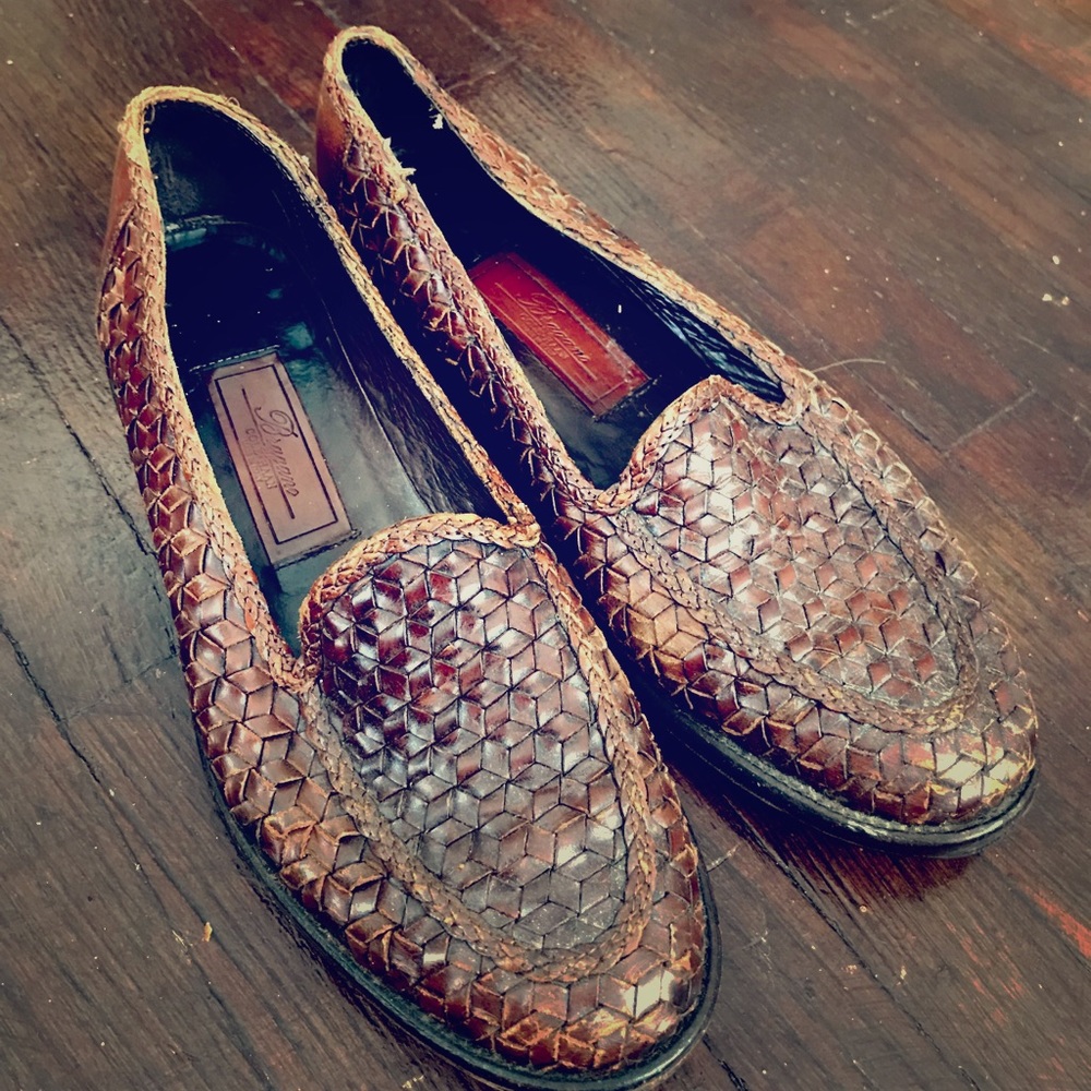 Bragano By Cole Haan Brown Loafer Shoes size 6